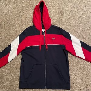 Lacoste Full Zip Hooded Sweatshirt Men’s